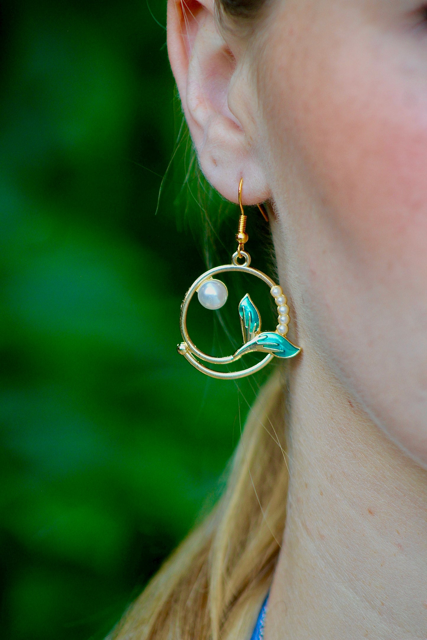 mermaid earrings