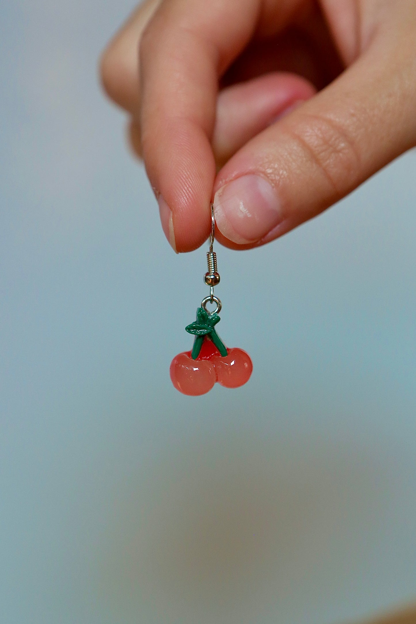 cherry earrings