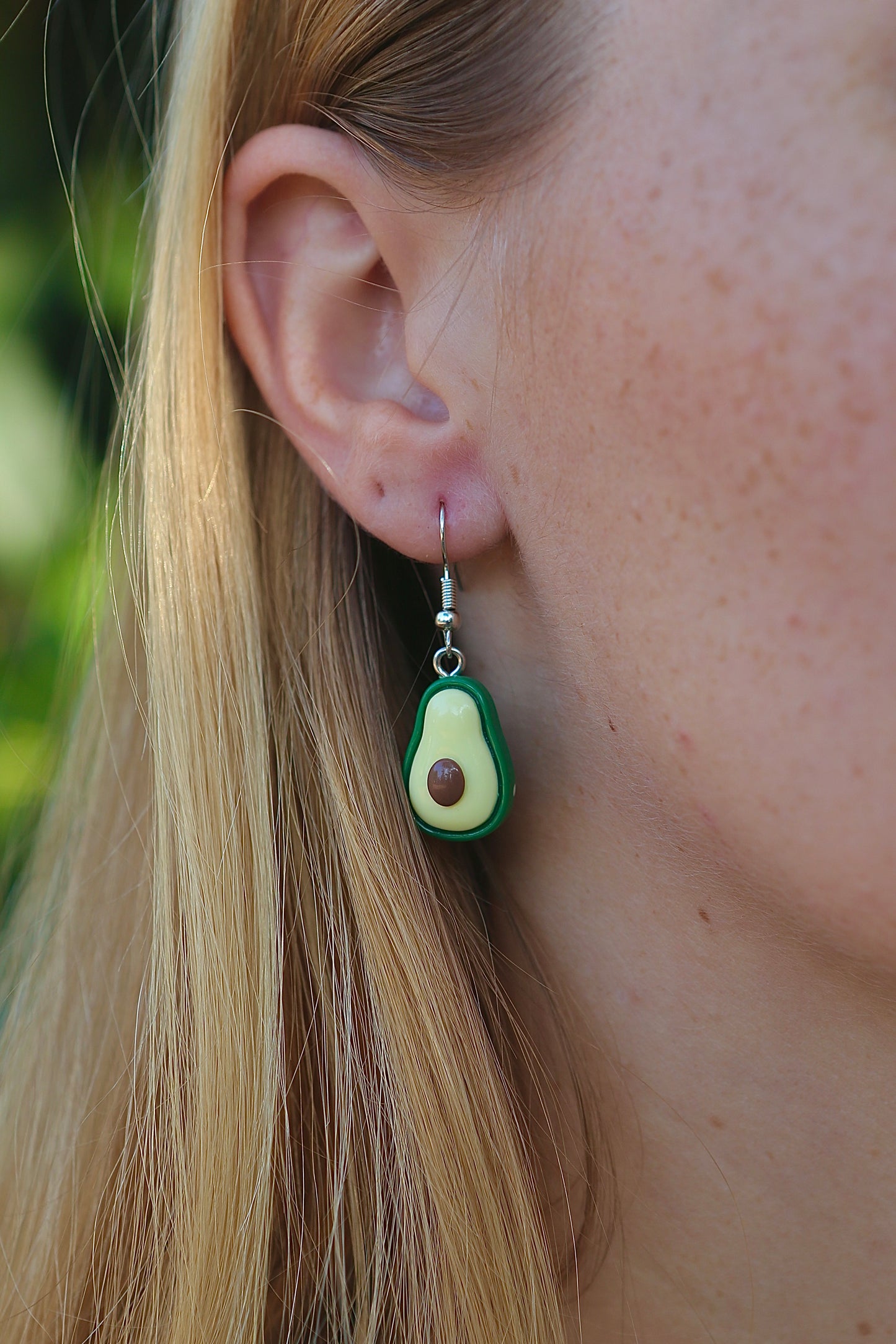 avocado earrings