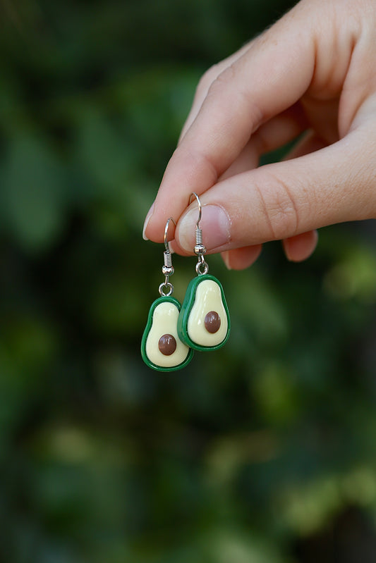 avocado earrings