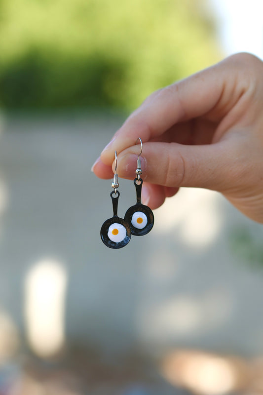 sunny side up earrings