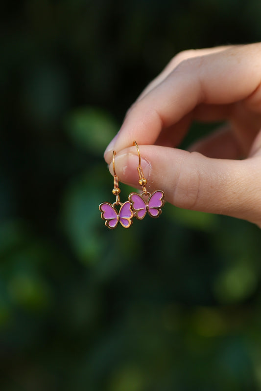 butterfly earrings