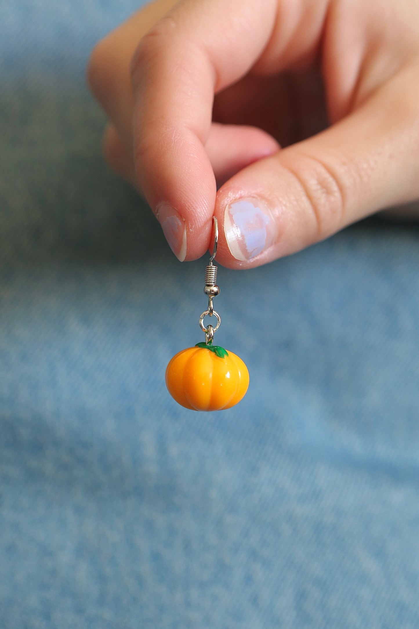 pumpkin earrings