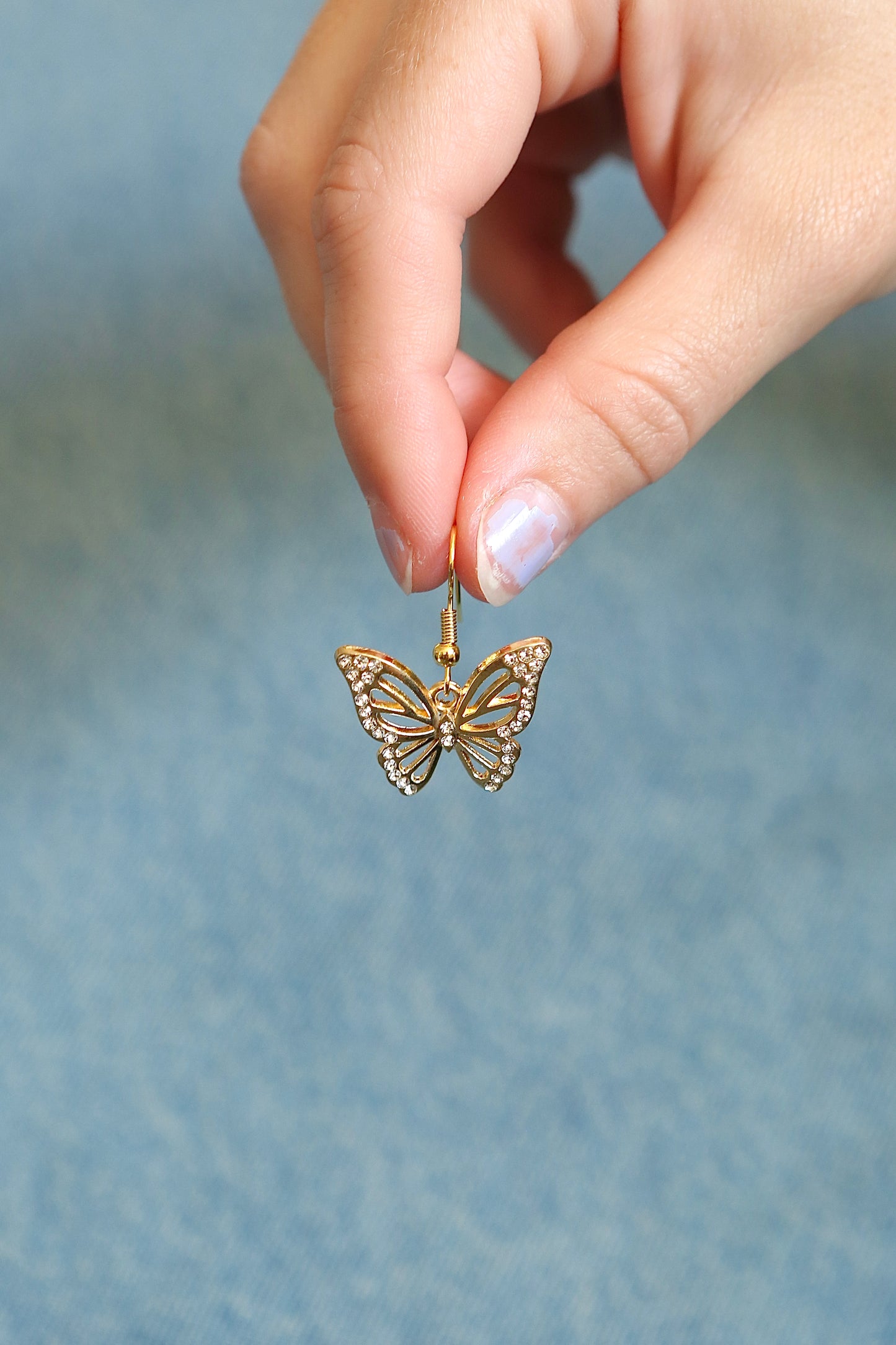 butterfly earrings