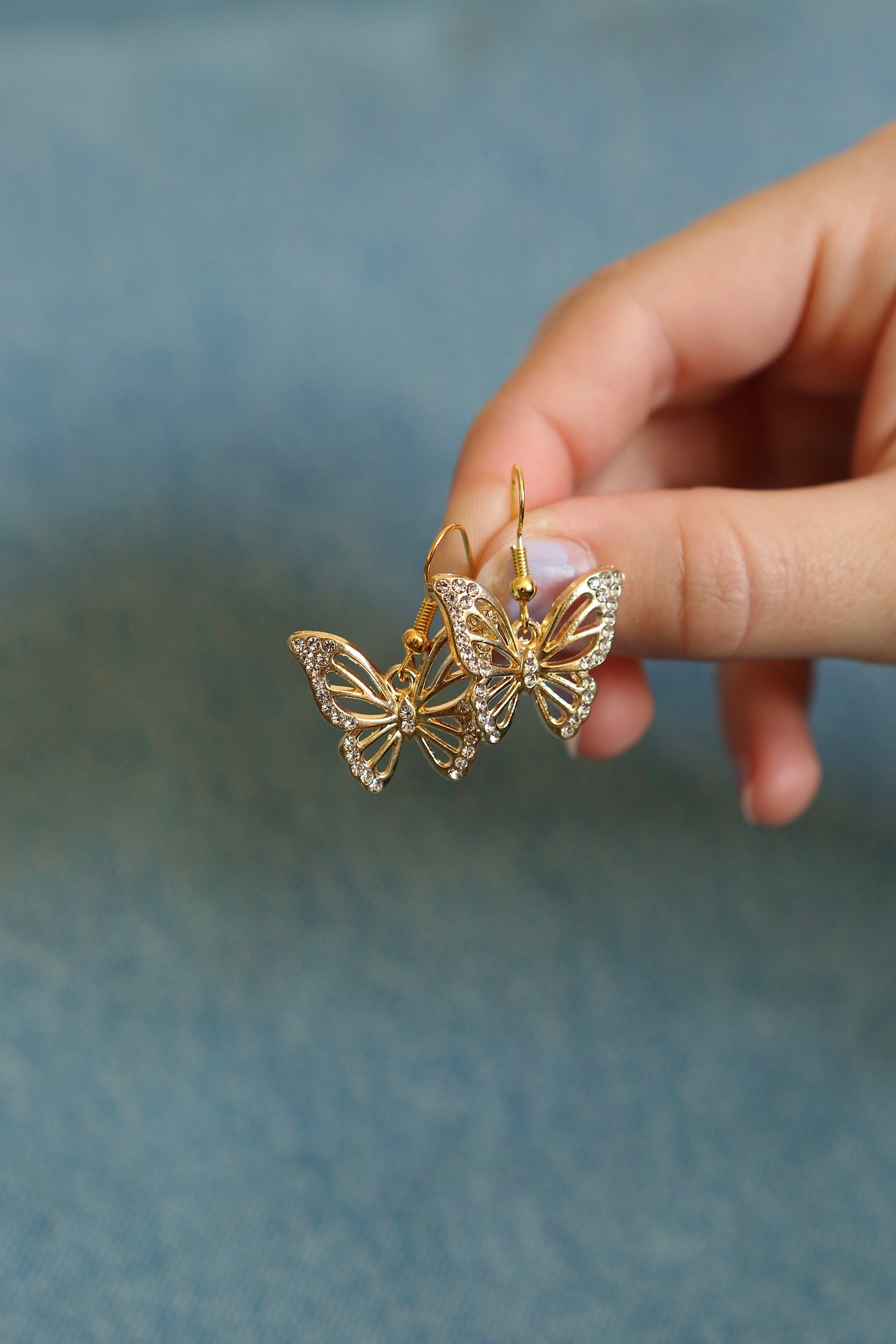 butterfly earrings